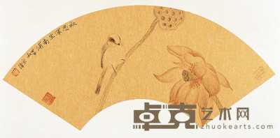 江宏伟 甲申（2004年）作 秋思 镜心 46×15.5cm